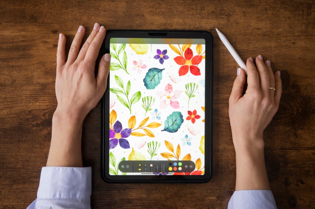 illustrator-drawing-ipad-top-view