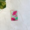 Magnetic Floral bookmarks_4 Hibiscus bookmark magnetic