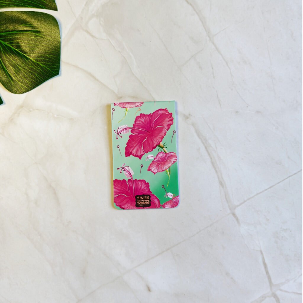 Hibiscus bookmark magnetic