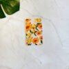Magnetic Floral bookmarks_8 lemon yellow bookmark
