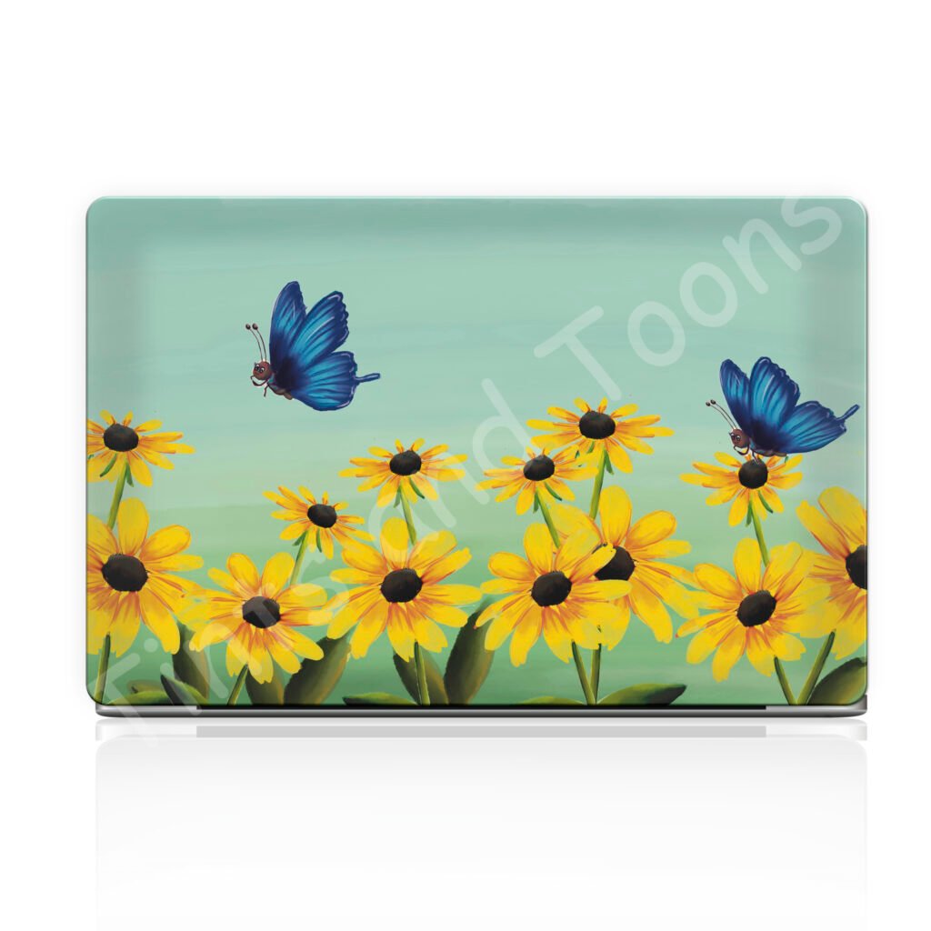 Bright Butterflies Laptop Skin