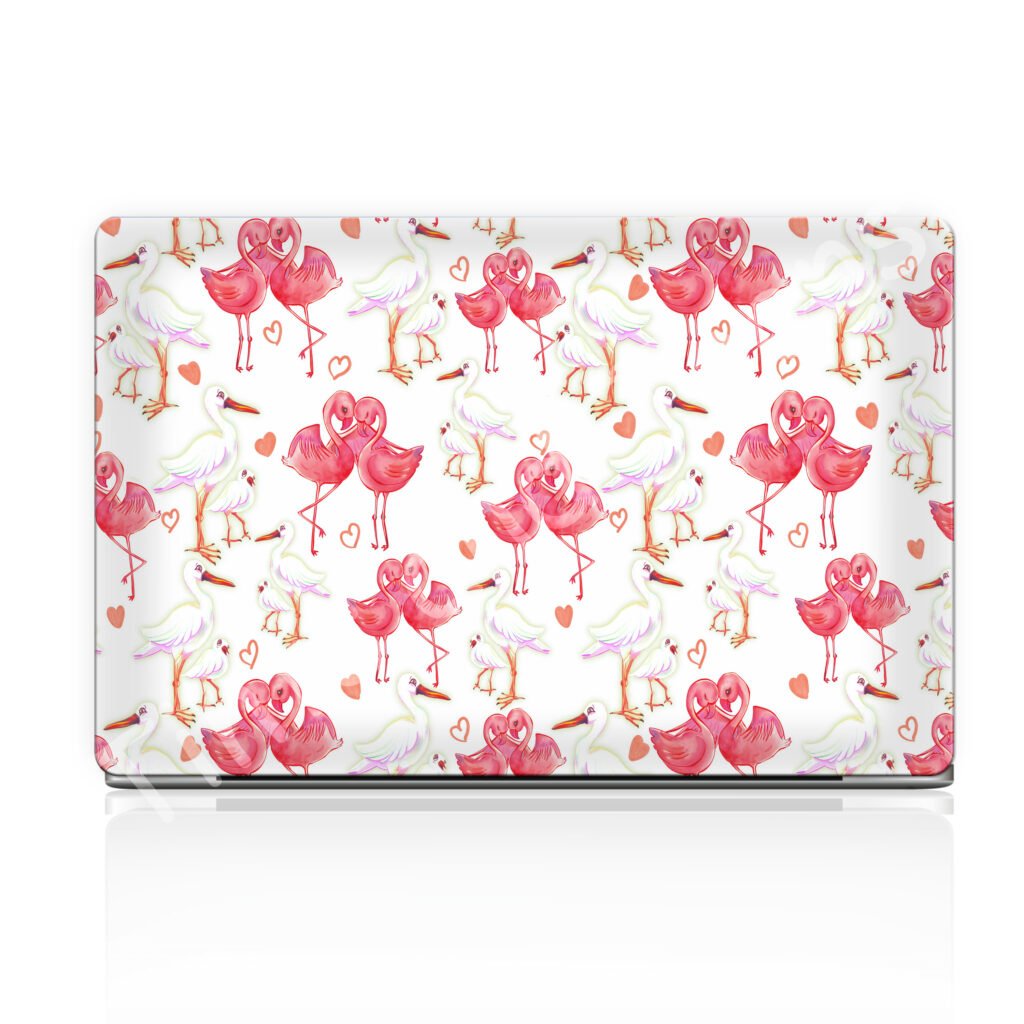 Flamingo & Crane Laptop Skin