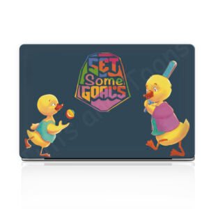 Set some Goals Laptop Skin